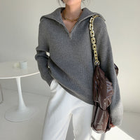 Loose And Lazy Style Thick Coat Women