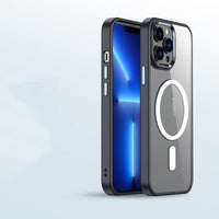 Metal Lens Ring Protective Sleeve Phone Case