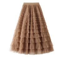 New Mesh Cake Skirt For Women Spring Style