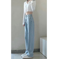 Retro Straight Drooping Summer Long Pants