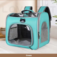 Outdoor Portable See Through Breathable Portable Large Space Pet Bag
