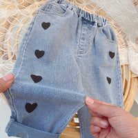 Korean Version Of Elastic Leg Pants Baby Spring And Autumn Pants