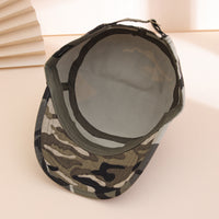 Korean-style Retro Navy Cap - A Casual Everyday Flat-top Hat With Simple Solid Color - Perfect For Outdoor Outings