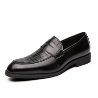 Fashion Pointed Toe Trend British Men's Wedding Shoes