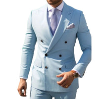 Business British-style Sophisticated Formal Mens Two-piece Suits