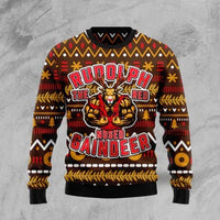 Sports-style Relaxed-fit Long-sleeve Crewneck Hoodie Christmas Hot-selling Cross-border Trendy 3D Digital Print
