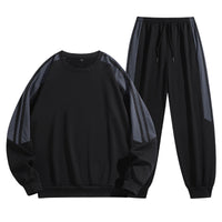 Men's Fashion Casual Round Neck Suit