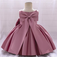Children's Birthday Big Bow Dress