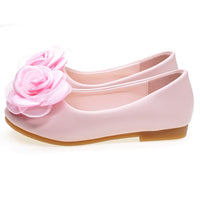 Korean Style Girl Flower PU Leather Shoes
