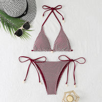New Sexy Strap Three-point Bikini Split