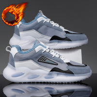 Men's Low-top Casual Shoes With Popcorn Bottoms