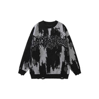 Men's 3D Printed Thick Knit Sweatshirt