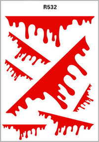 Simulation Bullet Hole Scratches Cover Decorative Car Stickers Cracks Modified 3d Creative Waterproof