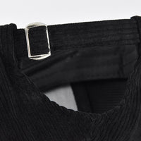 Fashion Corduroy All-matching Peaked Cap Men