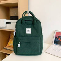 College Student Retro Hand-carrying Backpack Simple Fashion Backpack