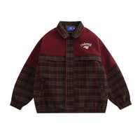 Retro Men's Casual Jacket Baseball Uniform