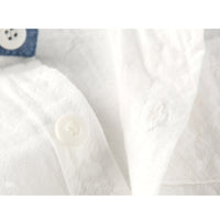 Gentleman Suit Baby Romper Bib Two-piece British Style Handsome Dress