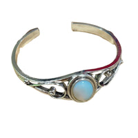 Retro-style Fashionable Personalized Oval Hollow-out Adjustable Bracelet
