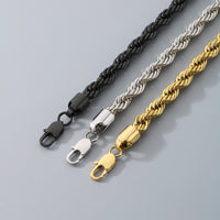 Hip-hop Trendy Braided Chain Couple Bracelet Accessory