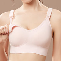 Women's Push Up And Anti-sagging Buckle Wireless Nursing Bra