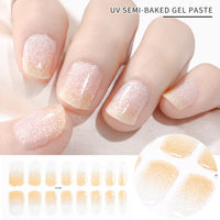 Gel Second Generation Phototherapy Semi-curing Nail Sticker
