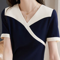 Summer New Shirt Loose V-neck Chiffon Top