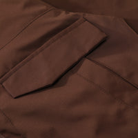 Loose Casual American Street Solid Color Long Sleeve Pilot Coat