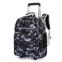 Ultra-light Back Pull Dual-purpose Trolley Backpack