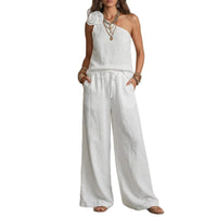 Sexy Urban-Style Loose-Fit Sleeveless Pantsuit