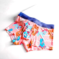Summer Mid-waist Cartoon Printed Breathable Cute Panties Men's Boxer Briefs