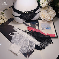 Women's Cotton Crotch Low-Waist Thong Panties
