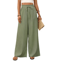 Women's Fashion Lace-Patchwork Casual Wide-Leg Pants