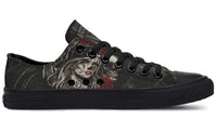 Fashion Printed Couple High Top Canvas Shoes