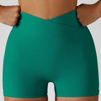 Summer Hip Lift Yoga Shorts High Waist Girls Outer Wear