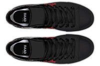 Printed Couple High Top Canvas Shoes