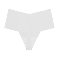 Women's High Waist Seamless Ice Silk T-shaped Cotton Crotch Underwear
