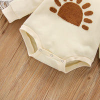 Children's Keep Warm In Spring And Autumn Long-sleeved Jumpsuit