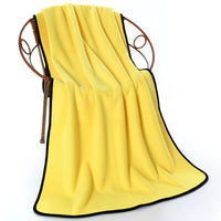 Pet Supplies Absorbent Towel Dog And Cat Bath Towel Fiber Absorbent Cloth Rag Pet Towel