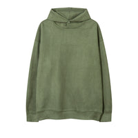 Hooded Sweater Loose All-matching Solid Color Men