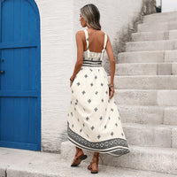 Summer Resort Style Slip Dress