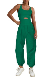 Women's Sleeveless Sports Suit Jumpsuit