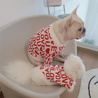 Dog Clothes Pet Padded Warm Sweater
