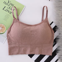The New Threaded Chest Wrap Running Shockproof Sports Bra