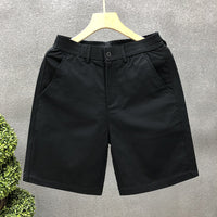 Thin Cropped Pants Men's Outerwear Straight Large Trunks
