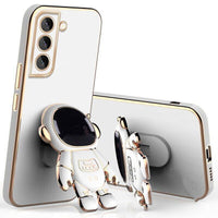 Electroplating Astronaut Silicone Phone Case All Inclusive