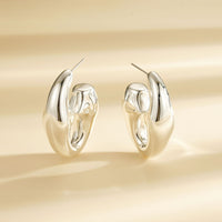 European And American Fashion High Class Elegant Geometric Women's Earrings Simple