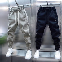 Shangbao Trendy Mens Spring Solid-Color Casual Sweatpants