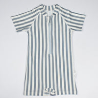 Boys And Girls Baby Short Sleeve Quick-drying Printing One-piece Swimsuit