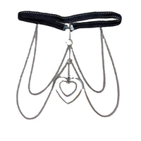 Love Thigh Chain Elastic Multi-layer Heart-shaped Leg For Women