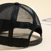 Men's Patchwork Sunset Mountain Mesh Baseball Cap, Fashionable And Casual Baseball Cap, Spring And Summer Outdoor Travel And Sports